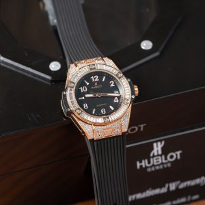 Đồng Hồ Hublot Chế Tác Big Bang King Gold Đính Full Đá 39mm (3)