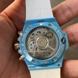 Đồng Hồ Hublot Chế Tác Big Bang Unico Dây One Click Xưởng BBF Sky Blue