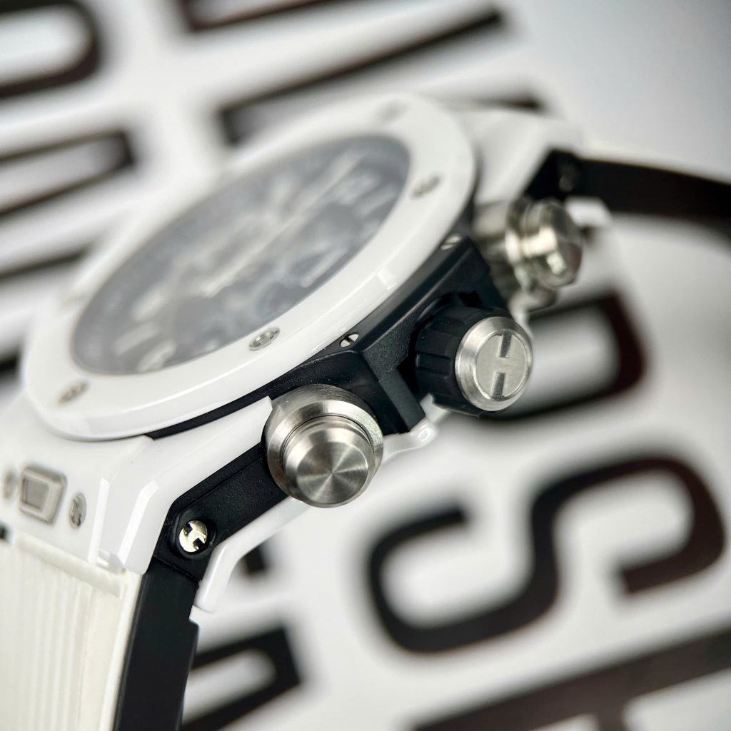 Đồng Hồ Hublot Chế Tác Big Bang Unico Gốm Trắng Xưởng BBF Cao Cấp Nhất (2)