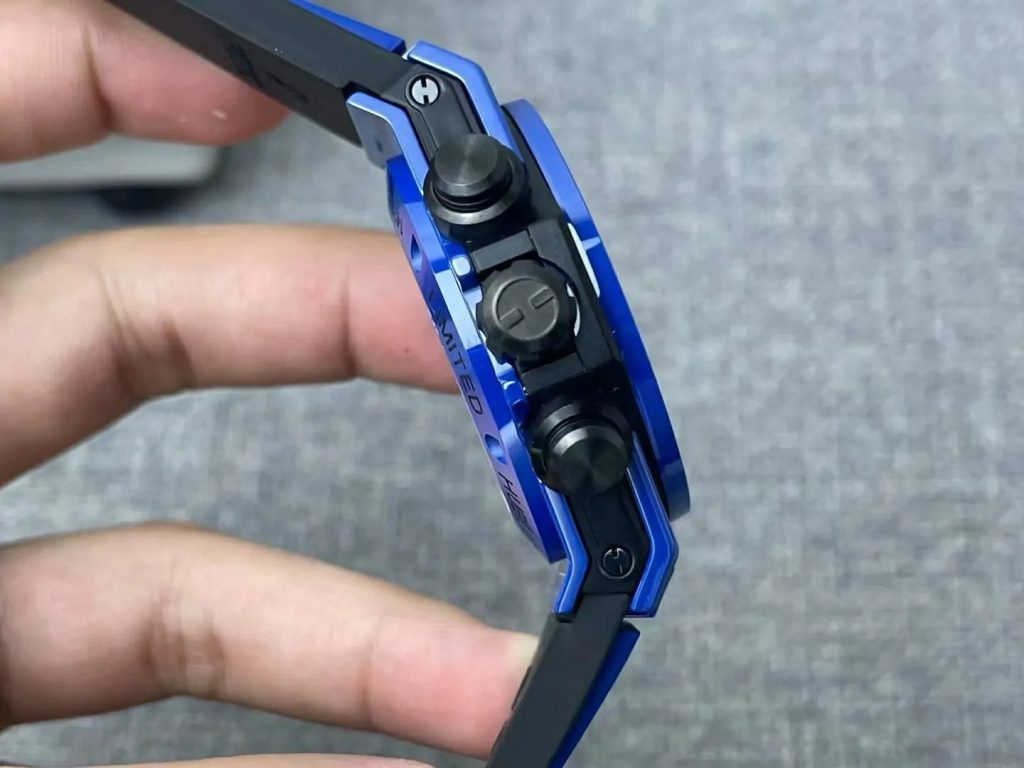 Đồng Hồ Hublot Chế Tác Big Bang Unico Gốm Xanh Xưởng BBF (1)