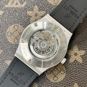 Đồng Hồ Hublot Fake Máy Nhật Miyota 8215 ZF Màu Xám Lông Chuột 42mm
