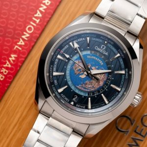 Đồng Hồ Omega Chế Tác Seamaster Aqua Terra Giờ Thế Giới Máy Thụy Sỹ 43mm (9)