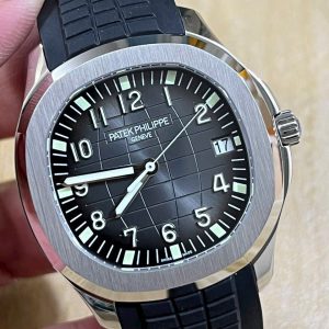 Đồng Hồ Patek Philippe Chế Tác Aquanaut 5167G Màu Đen Xưởng 3K 42mm (9)