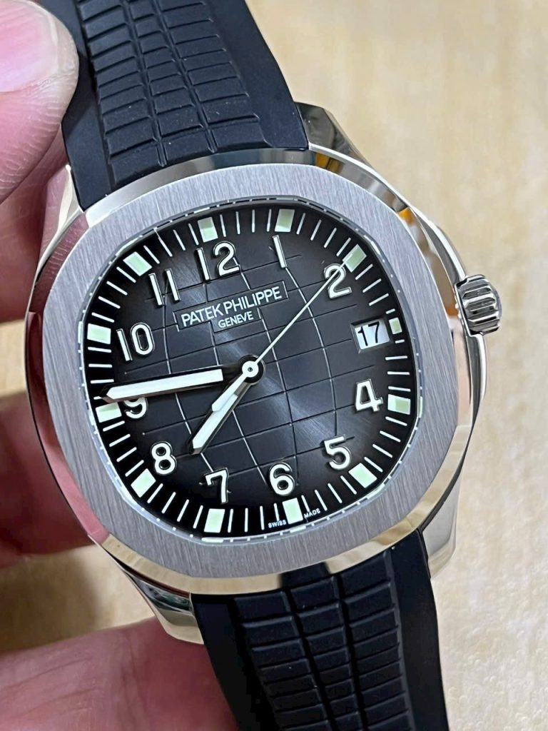 Đồng Hồ Patek Philippe Chế Tác Aquanaut 5167G Màu Đen Xưởng 3K 42mm (9)