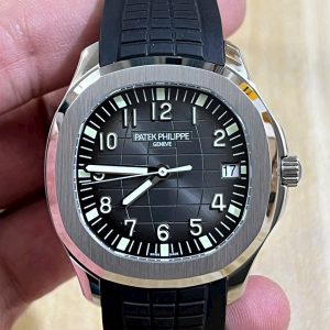 Đồng Hồ Patek Philippe Chế Tác Aquanaut 5167G Màu Đen Xưởng 3K 42mm (9)