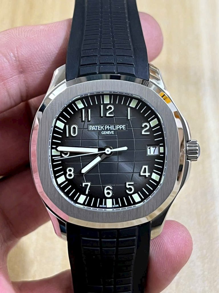 Đồng Hồ Patek Philippe Chế Tác Aquanaut 5167G Màu Đen Xưởng 3K 42mm (9)