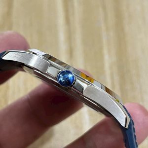 Đồng Hồ Patek Philippe Chế Tác Aquanaut 5168G Màu Xanh Dương Xưởng 3K 42mm (9)