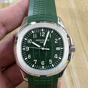 Đồng Hồ Patek Philippe Chế Tác Aquanaut 5168G Màu Xanh Lá Xưởng 3K 42mm (9)