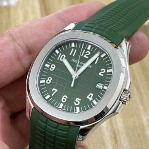Đồng Hồ Patek Philippe Chế Tác Aquanaut 5168G Màu Xanh Lá Xưởng 3K 42mm (9)
