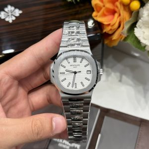 Đồng Hồ Patek Philippe Chế Tác Nautilus 5711 Mặt Số Trắng Xưởng 3K 40mm (1)