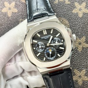 Đồng Hồ Patek Philippe Fake Máy Nhật Màu Xanh Nautilus 5712 40mm (6)