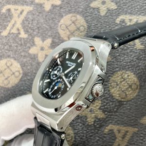 Đồng Hồ Patek Philippe Fake Máy Nhật Màu Xanh Nautilus 5712 40mm (6)