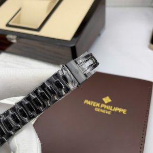 Đồng Hồ Patek Philippe Fake Máy Nhật Nautilus 5712 Màu Đen 40mm (10)