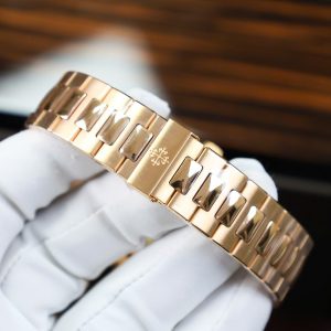 Đồng Hồ Patek Philippe Nautilus 5711 Bọc Vàng 18K Mặt Số Chocolate Xưởng 3K 40mm (11)