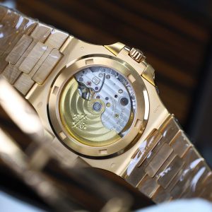 Đồng Hồ Patek Philippe Nautilus 5711 Bọc Vàng 18K Mặt Số Chocolate Xưởng 3K 40mm (11)