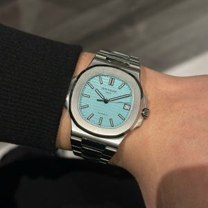Đồng Hồ Patek Philippe Nautilus 5711 Mặt Số Tiffany Xưởng 3K Factory Replica