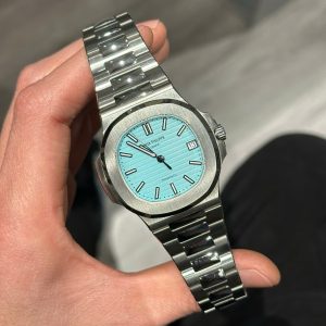Đồng Hồ Patek Philippe Nautilus 5711 Mặt Số Tiffany Xưởng 3K Factory Replica