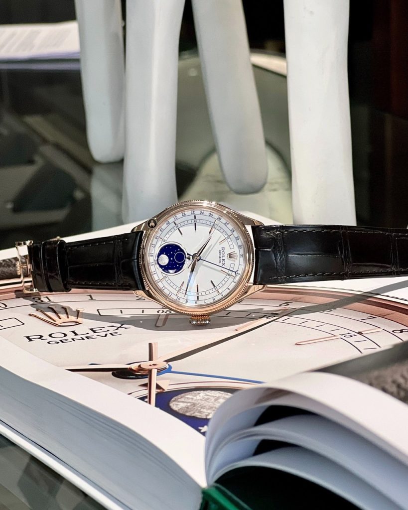 Đồng Hồ Rolex Cellini – Lịch Lãm và Sang Trọng Với Lịch Tuần Trăng