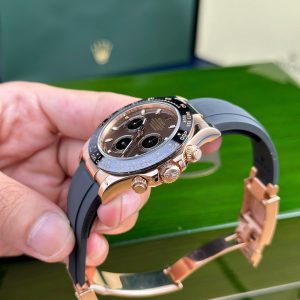 Đồng Hồ Rolex Chế Tác Bọc Vàng 18K Daytona 116515LN Mặt Chocolate 40mm (3)