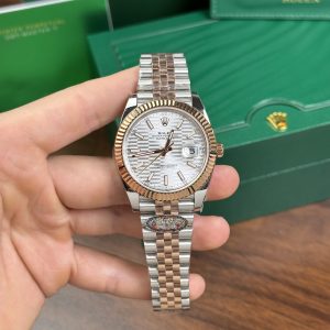 Đồng Hồ Rolex Chế Tác DateJust 126331 Demi Mặt Nếp Gấp Xưởng Clean 41mm (3)