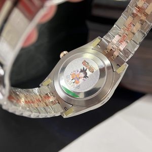 Đồng Hồ Rolex Chế Tác DateJust 126331 Mặt Hồng Chải Tia Xưởng Clean 41mm
