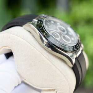 Đồng Hồ Rolex Chế Tác Daytona 116519LN Mặt Đen Cọc Số Đá Xưởng Clean 40mm (6)
