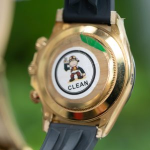 Đồng Hồ Rolex Chế Tác Mặt Xà Cừ Cọc Đá Moissanite Daytona 116518LN Clean 40mm (6)