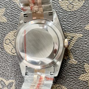 Đồng Hồ Rolex Fake Máy Nhật DateJust Chocolate Dây Demi 31-36-41mm (1)