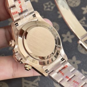 Đồng Hồ Rolex Fake Máy Nhật Daytona Rainbow Đá Cầu Vồng 40mm (1)