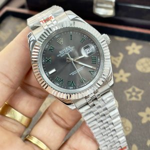 Đồng Hồ Rolex Fake Máy Nhật Mặt Wimbledon DateJust 31-36-41mm (2)