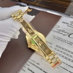 Đồng Hồ Rolex Fake Máy Nhật Nam Đính Full Đá Day-Date 40mm (1)