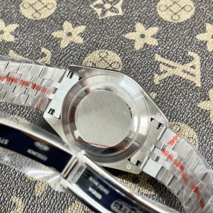 Đồng Hồ Rolex Máy Nhật DateJust Mặt Vi Tính Màu Trắng Fake