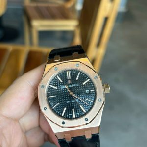 Đồng Hồ Audemars Piguet Chế Tác Vàng Hồng Nguyên Khối 18K 41mm (7)