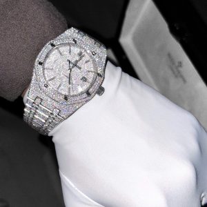 Đồng Hồ Audemars Piguet Đính Full Đá Moissanite Hong Kong Chế Tác 41mm (4)