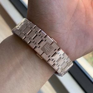 Đồng Hồ Audemars Piguet Rep 11 Royal Oak 26331OR Frosted Gold 41mm (10)