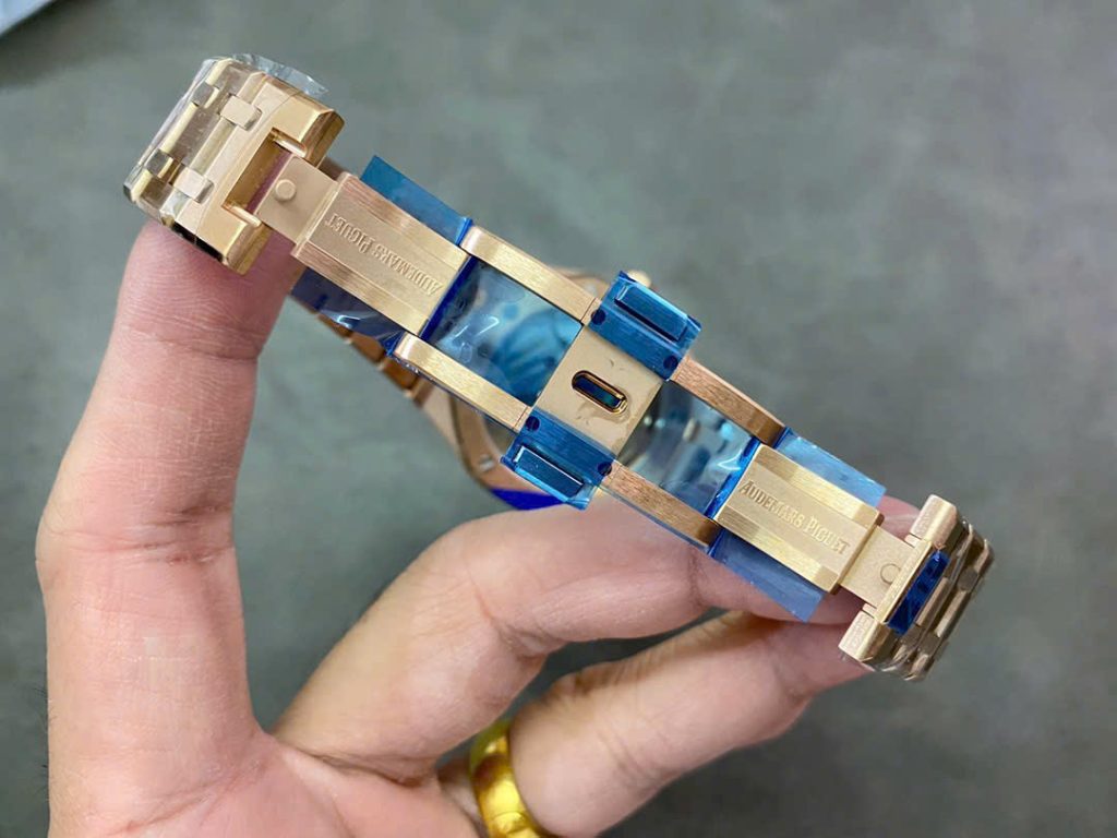 Đồng Hồ Audemars Piguet Rep 11 Royal Oak 26331OR Frosted Gold 41mm (10)