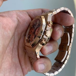 Đồng Hồ Audemars Piguet Rep 11 Royal Oak 26331OR Frosted Gold 41mm (10)