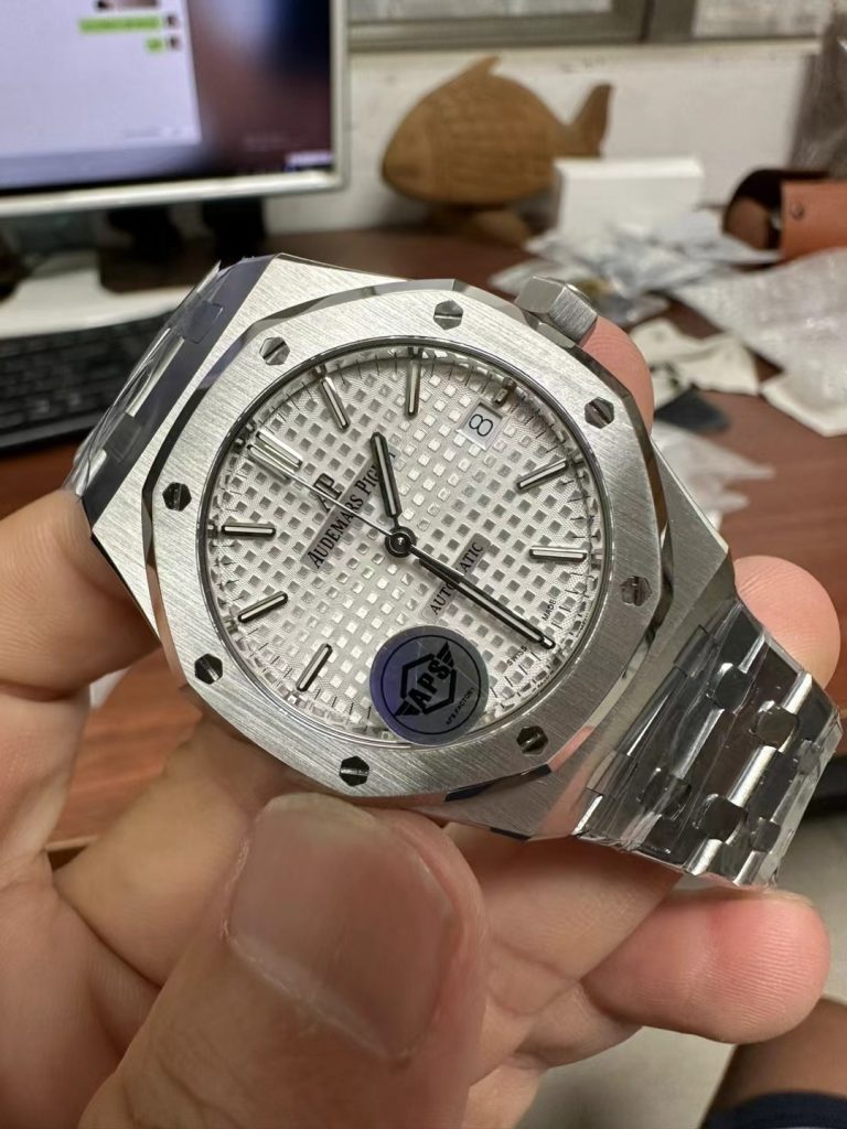 Đồng Hồ Audemars Piguet Replica 11 Royal Oak 15450ST Xưởng APS 41mm (9)