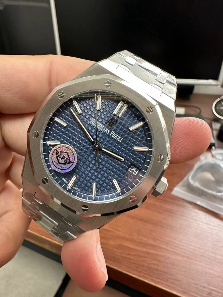 Đồng Hồ Audemars Piguet Royal Oak 15500ST Rep 11 Mặt Xanh Xưởng APS 41mm (6)