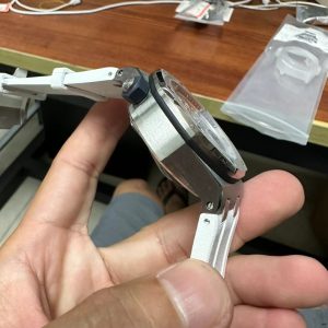 Đồng Hồ Audemars Piguet Royal Oak 15710 Dây Cao Su Trắng Xưởng APS 42mm (1)