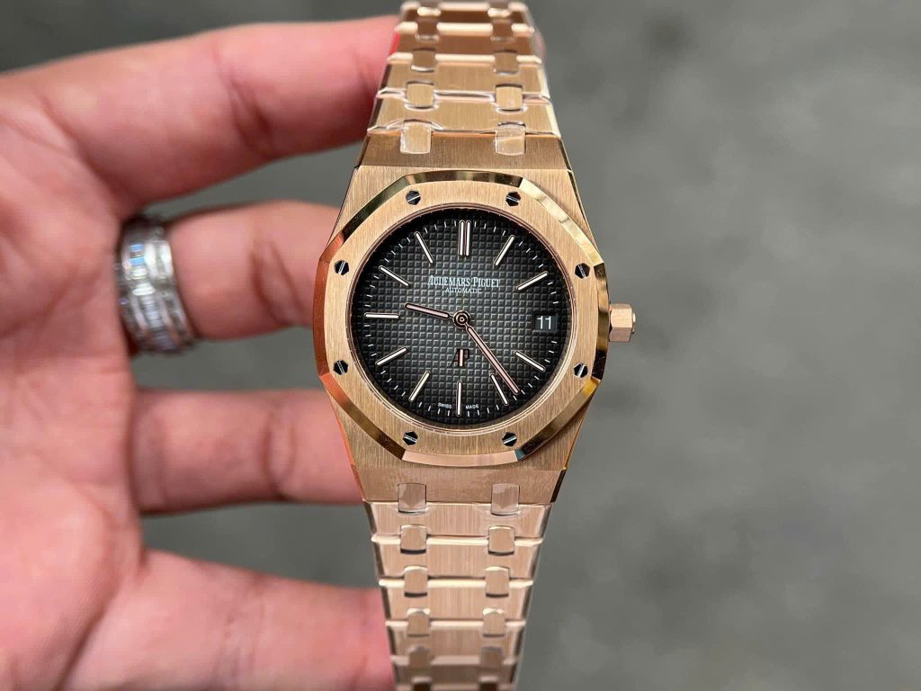 Đồng Hồ Audemars Piguet Royal Oak 16202OR Jumbo Rep 11 Xưởng ZF 39mm (6)