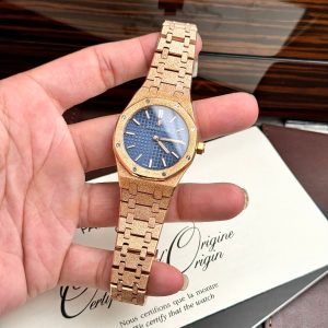 Đồng Hồ Audemars Piguet Royal Oak Nữ Dây Kim Loại Frosted Máy Pin 34mm (6)