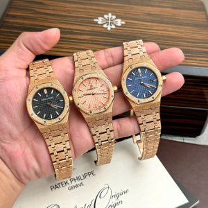 Đồng Hồ Audemars Piguet Royal Oak Nữ Dây Kim Loại Frosted Máy Pin 34mm (6)