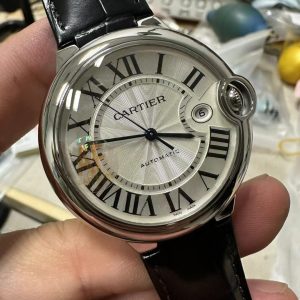 Đồng Hồ Cartier Ballon Bleu Nam Dây Da Xưởng AF Máy Cơ 42mm (1)