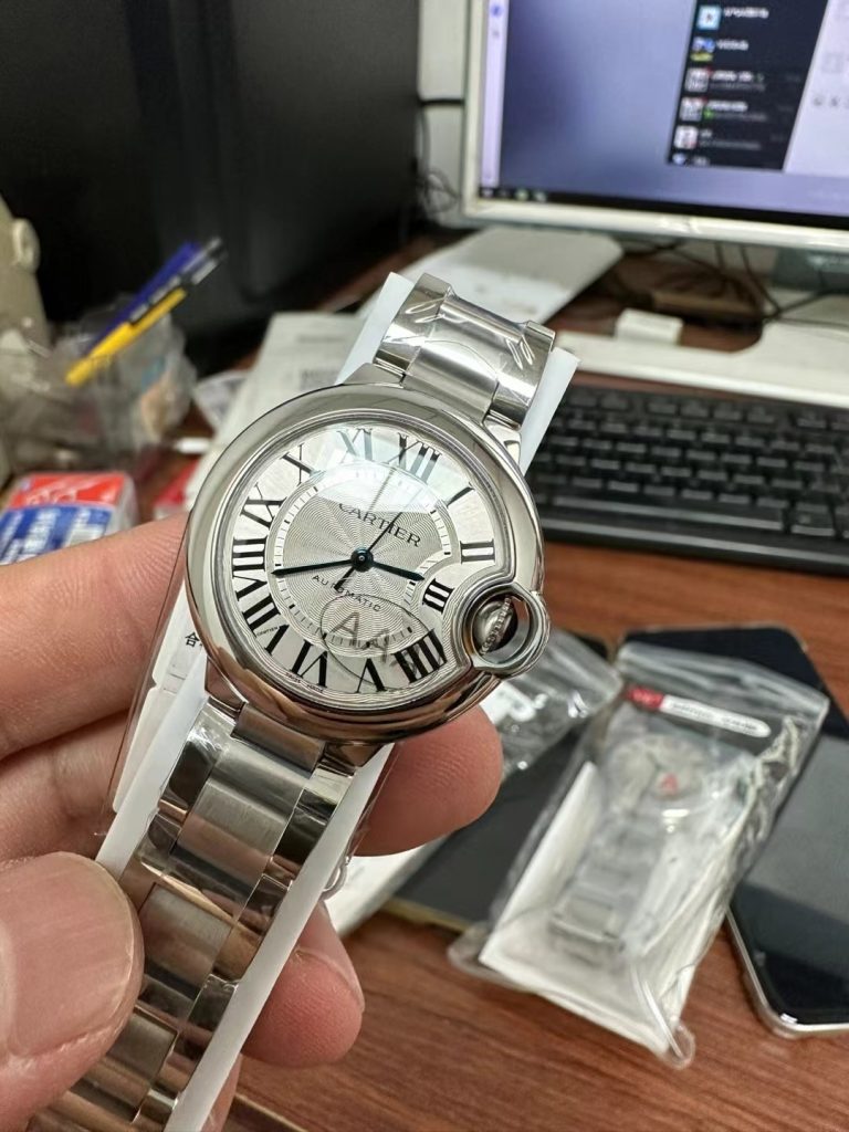 Đồng Hồ Cartier Ballon Bleu W69012z4 XL Extra Large Replica AF 42mm (2)