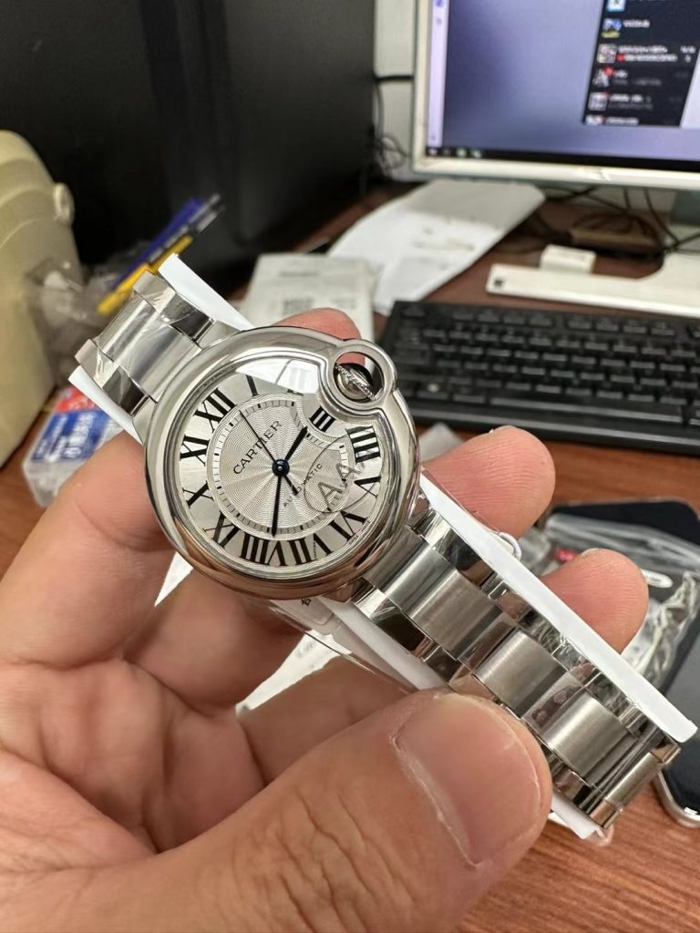 Đồng Hồ Cartier Ballon Bleu W69012z4 XL Extra Large Replica AF 42mm (2)