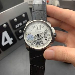 Đồng Hồ Cartier Calibre De Cartier Diver Replica 11 Xưởng JF 42mm (1)