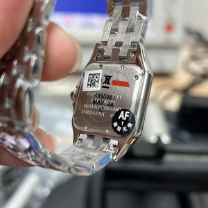 Đồng Hồ Cartier Panthère De Cartier Mặt Xà Cừ Đính Đá Xưởng AF 22x30mm (1)