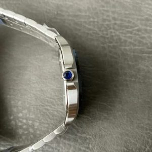 Đồng Hồ Cartier Santos WSSA0047 Replica Mặt Trắng Xưởng GF (6)