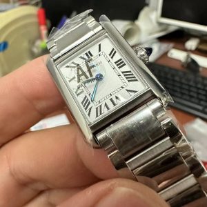 Đồng Hồ Cartier Tank Must Nam Dây Kim Loại Máy Pin 31x41mm (2)